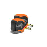 Tape Measure Bundle, Grip Release, Self Lock, 12-Foot & 16-Foot, 2-Pack