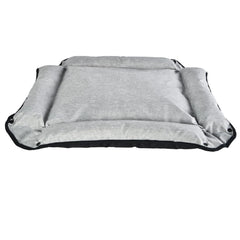 Four Way Pet Bed for Small Dogs 20X16X3 In, Black
