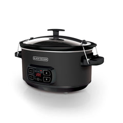 7-Quart Digital Slow Cooker with Chalkboard Surface, Slate