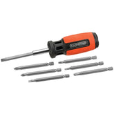 Screwdriver, Push And Pick, 7 Bit