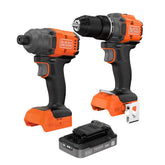 20V MAX* POWERCONNECT™ Cordless Brushless ½-in. Drill/Driver and ¼-in Hex Impact Driver Combo Kit (Battery & Charger Included)