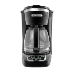 12-Cup QuickTouch™ Programmable Coffee Maker, Black | Stainless Steel