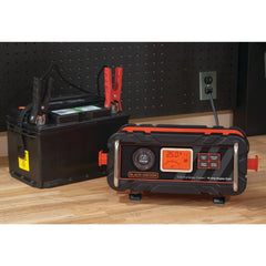 25 Amp Bench Battery Charger with 75 Amp Engine Start and Patented Alternator Check