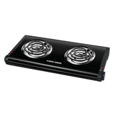 Double Burner Portable Buffet Range, 1000W and 500W Burners