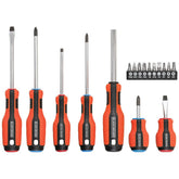 Magnetic, Color-Coded, Screwdriver Set, 17-Piece