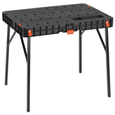 Foldable Workbench, 33.5 in. x 23.5 in. x 29 in., Black