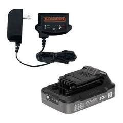 20V MAX* POWERCONNECT™ 1.5 Ah Battery With State of Charge Indicator Light and Charger Combo