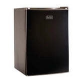2.5 Cu. Ft. Energy Star Refrigerator with Freezer, Black