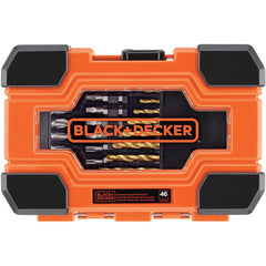 Drill Bit Set / Screwdriver Bit Set, 46-Piece
