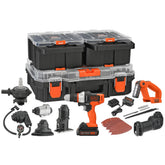 20V MAX *POWERCONNECT™ MATRIX™ Cordless Drill With 8 Attachments and Storage Case, Battery and Charger Included