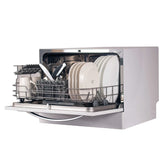 6 Place Setting Compact Countertop Dishwasher