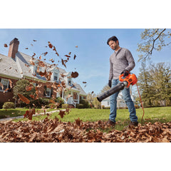 9 Amp Electric Axial Leaf Blower