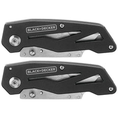 Utility Knife, Folding, 2 Pack