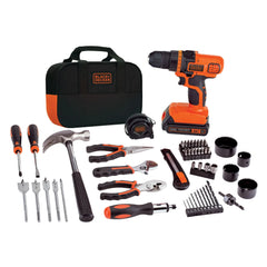 20V MAX* POWERCONNECT™ Cordless Drill/Driver With 68-Piece Project Kit and Tool Bag, Battery and Charger Included