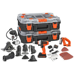 20V MAX *POWERCONNECT™ MATRIX™ Cordless Drill with 10 Attachments and Strorage Case, Battery and Charger Included