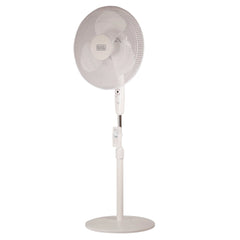 16 In. Stand Fan with Remote, White