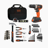 20V MAX* POWERCONNECT™ Cordless Drill/Driver with 83-Piece Home Project Kit and Tool Bag, Battery and Charger Included