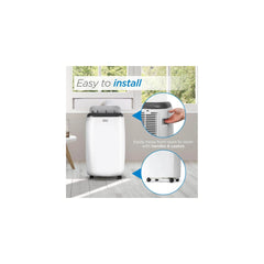 10,000 BTU SACC/CEC (14,000 BTU ASHRAE) Portable Air Conditioner with Heat and Remote Control