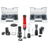 kitchen wand™ Cordless 6 in 1 Immersion Blender & Kitchen Multi-tool, Red