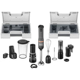 kitchen wand™ Cordless 6 in 1 Immersion Blender & Kitchen Multi-tool, Grey