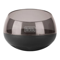 Slow Feeder Rocking Dog Bowl, One Size, Black