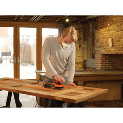 1/4 Sheet Orbital Sander with Paddle Switch Actuation, 2.0 Amp