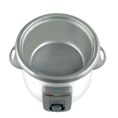 1.5-Cup Dry/3-Cup Cooked Compact Rice Cooker, White