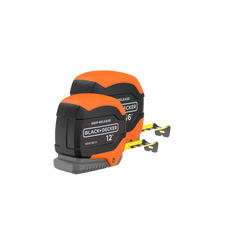 Tape Measure Bundle, Grip Release, Self Lock, 12-Foot & 16-Foot, 2-Pack