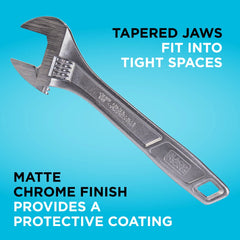 6 in., 8 in. & 10 in. Adjustable Wrench Set (3 PK)