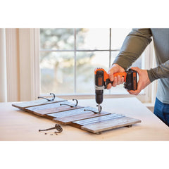 20V MAX* POWERCONNECT™ Cordless Drill with 64-Piece Home Project Kit and Tool Box, Battery and Charger Included