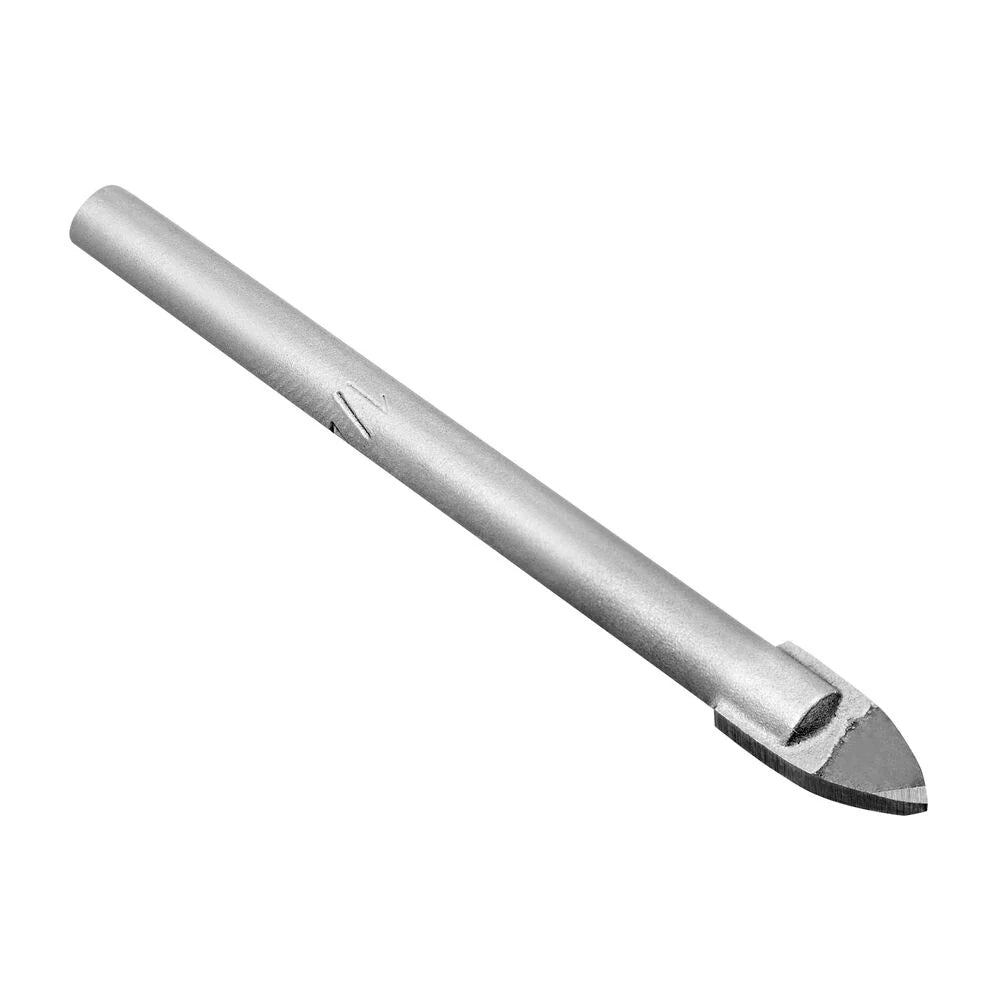 Glass/Tile Drill Bit, 1/4-Inch X 2-1/4-Inch, Silver