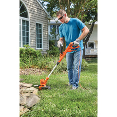 2 in 1 String Trimmer/Edger Weed Wacker, 6.5-Amp, 14-Inch Auto Feed