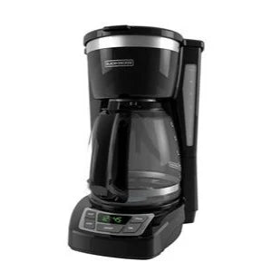 12-Cup QuickTouch™ Programmable Coffee Maker, Black | Stainless Steel