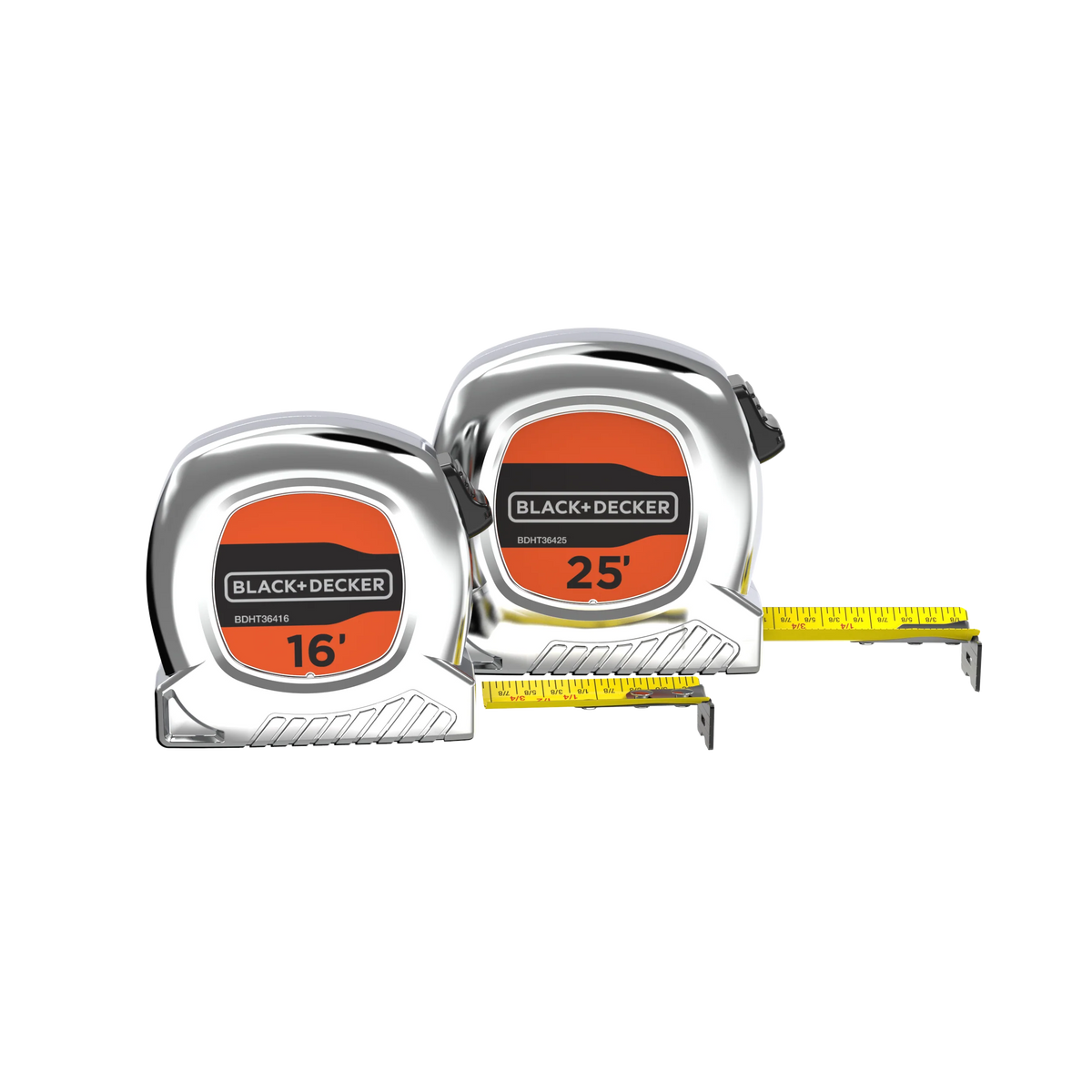 Tape Measure Bundle, 25-Foot & 16-Foot