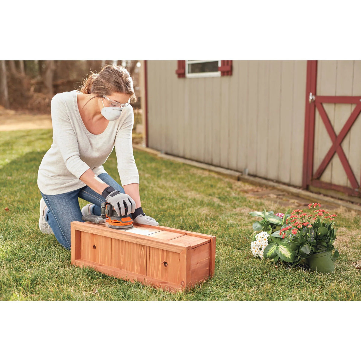 20V MAX* POWERCONNECT™ Cordless Random Orbital Sander, Battery and Charger Included