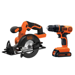 20V MAX* POWERCONNECT™ Cordless Drill/Driver and Circular Saw Combo Kit, Battery and Charger Included