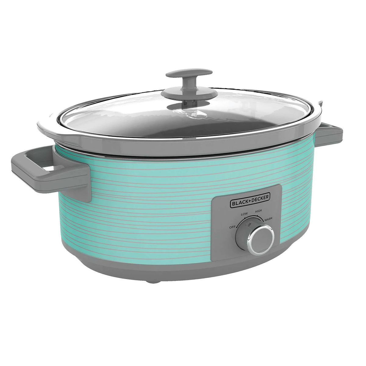  7-Quart Slow Cooker-Teal