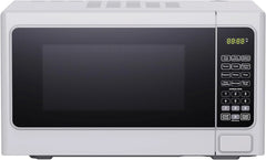 1000 Watt 1.1 Cubic Feet Countertop Table Microwave Oven, White