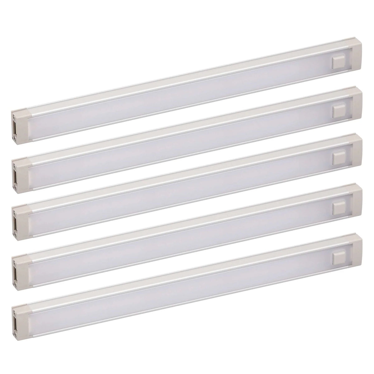 5-Bar LED Under Cabinet Lighting Kit, Warm White, 9"