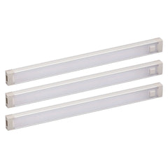 3-Bar LED Under Cabinet Lighting Kit, Warm White, 9"