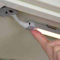 1-Bar LED Under Cabinet Lighting Kit, Cool White, 18"