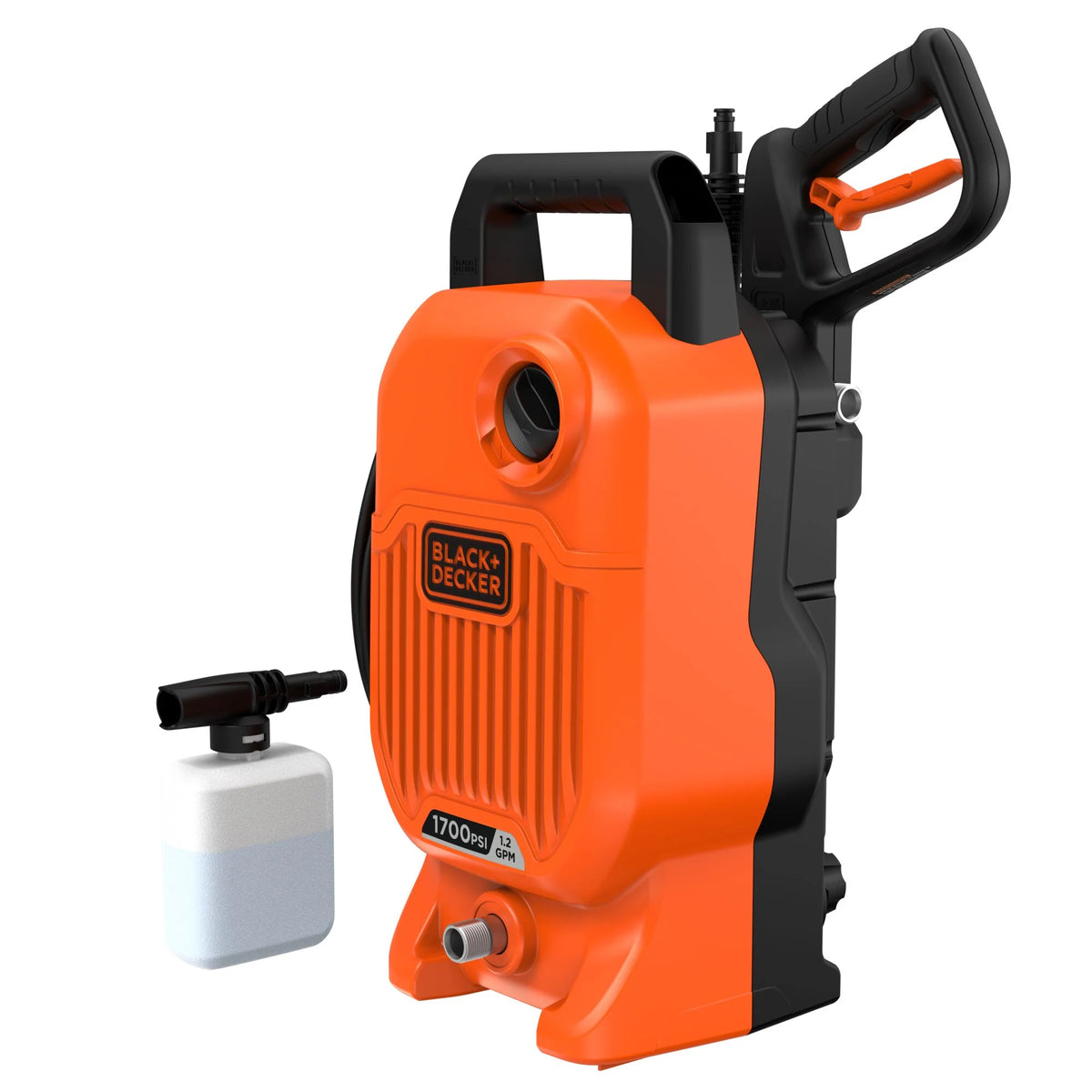1,700 MAX psi* 1.2 gpm* Electric Cold Water Pressure Washer