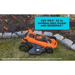 40V MAX* Cordless 20 Inch Lawn Mower, Battery and Charger Included