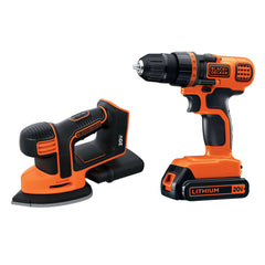 20V MAX* POWERCONNECT™ Cordless Drill/Driver and MOUSE™ Detail Sander Combo Kit, Battery and Charger Included