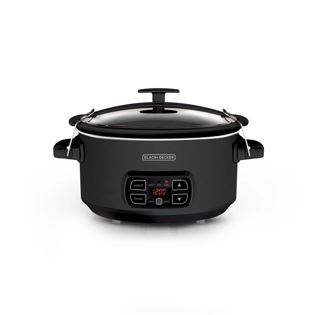 7-Quart Digital Slow Cooker with Chalkboard Surface, Slate