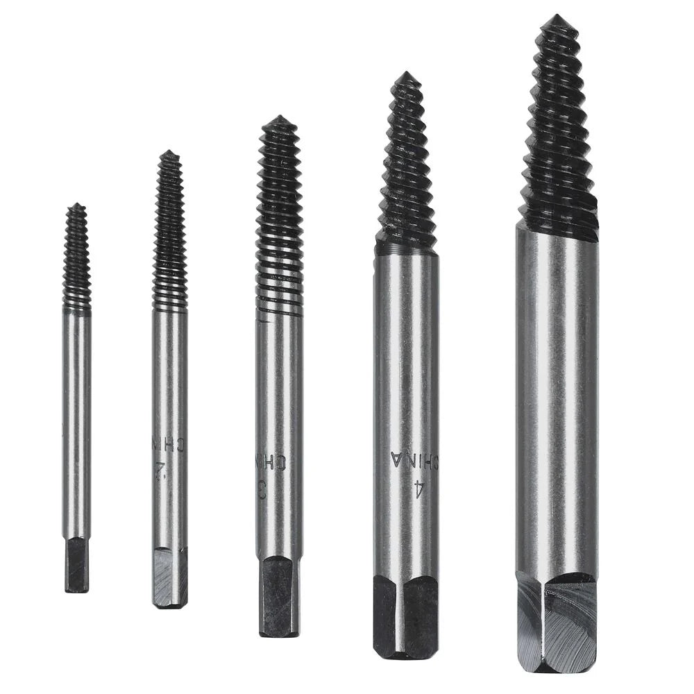 5-Piece Screw Extractor Set