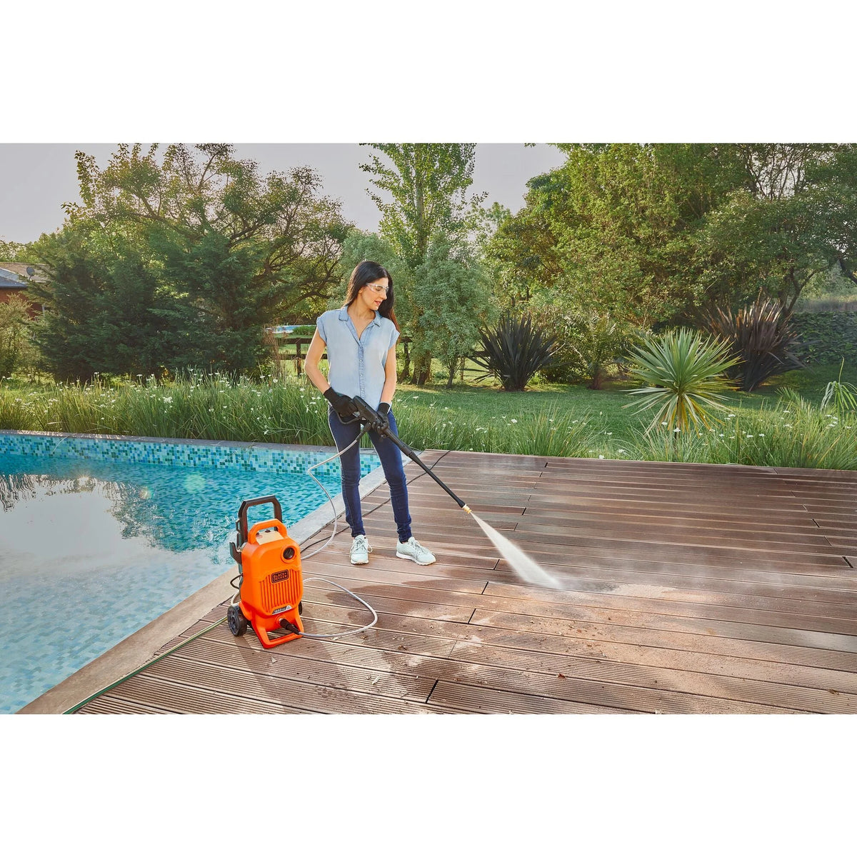 1,850 MAX psi* 1.2 gpm* Electric Cold Water Pressure Washer