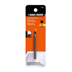 Glass/Tile Drill Bit, 1/4-Inch X 2-1/4-Inch, Silver