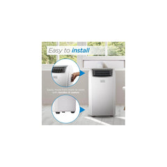 8,000 BTU SACC/CEC (12,500 BTU ASHRAE) Portable Air Conditioner with Heat