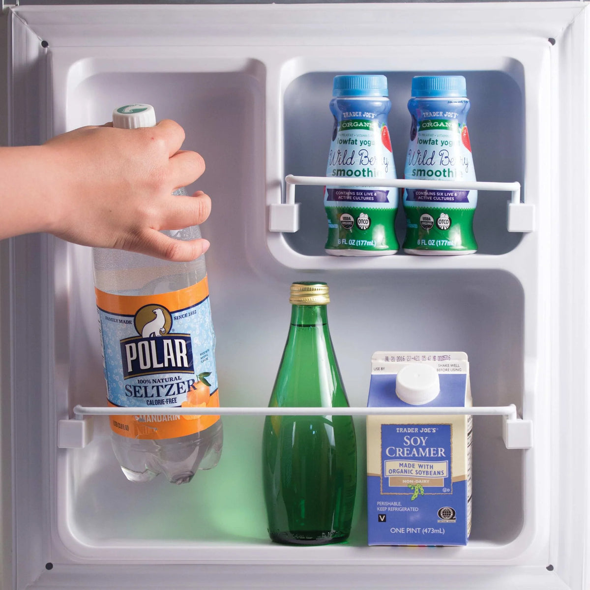 1.7 Cu. Ft. Energy Star Refrigerator with Freezer, White